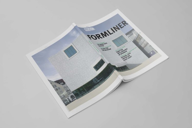 Design RECKLI Formliner Magazin für Architekten 13