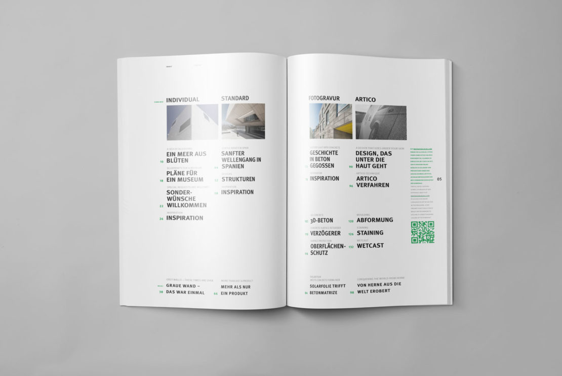 Design RECKLI Formliner Magazin für Architekten 3