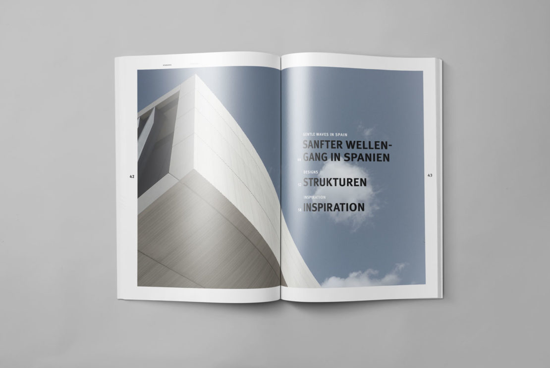 Design RECKLI Formliner Magazin für Architekten 7