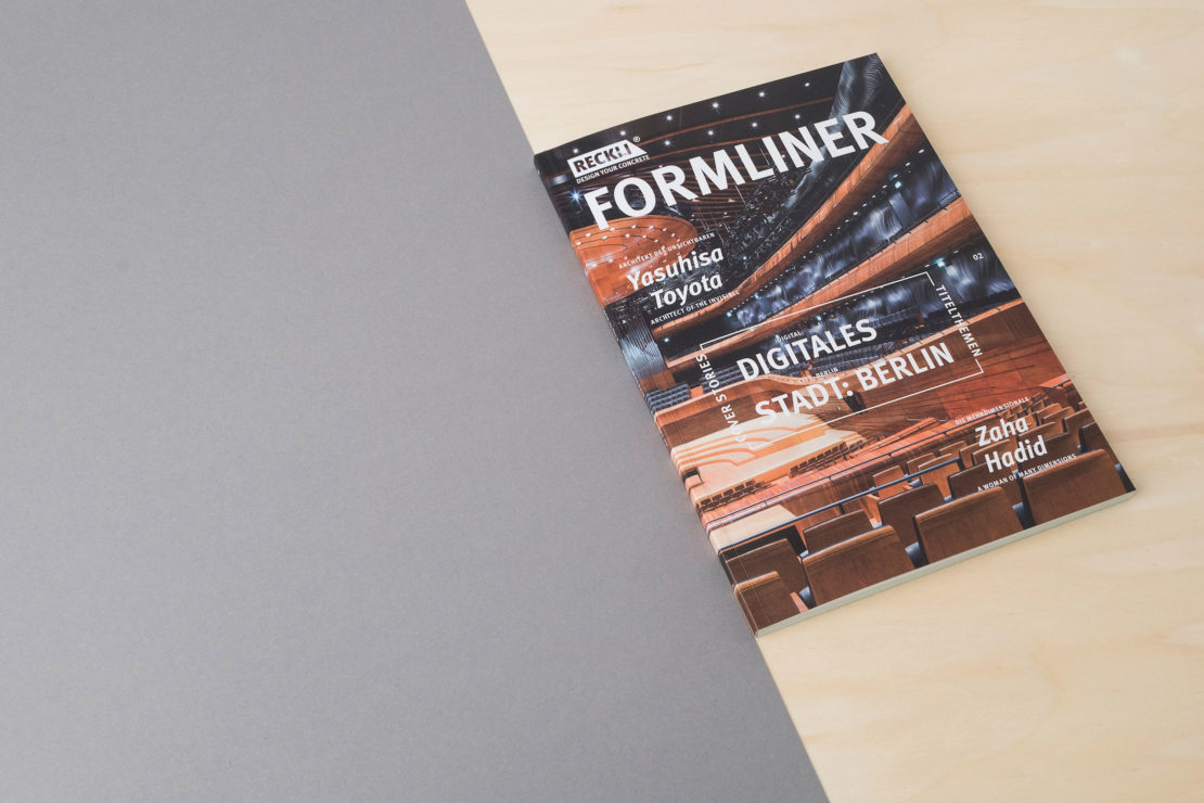 Design RECKLI Formliner Magazin für Architekten 2016 3